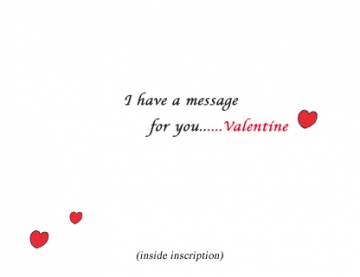 Love Message inscription 2